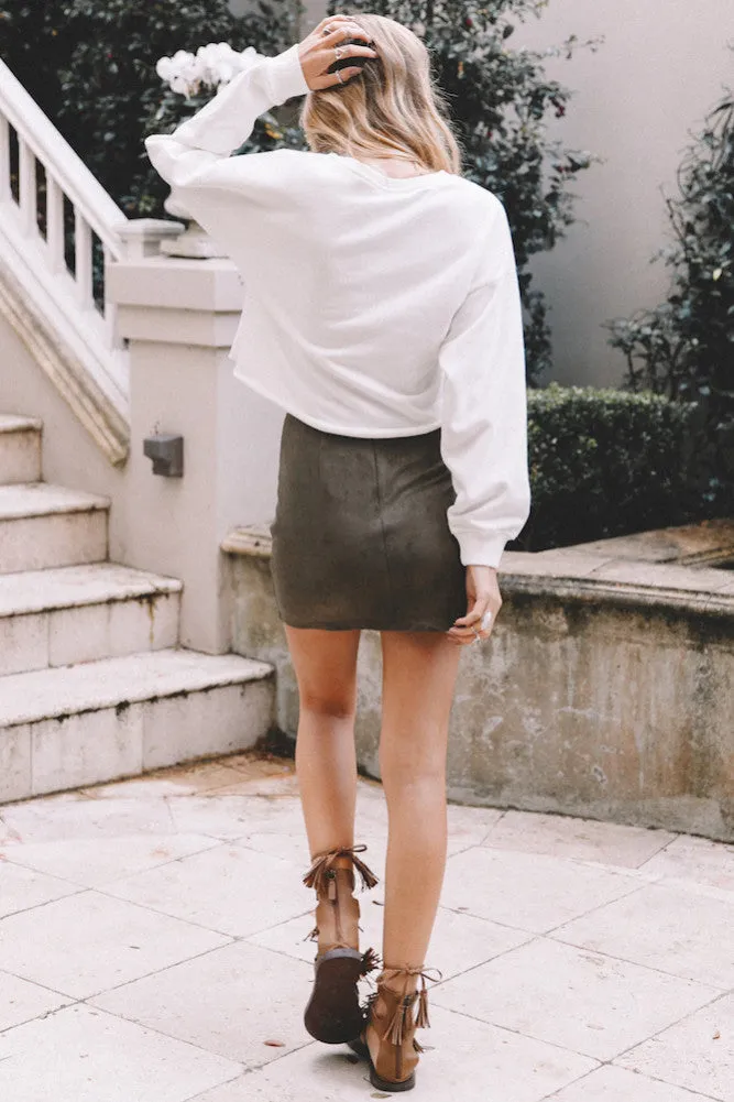 Crawford Sweater White