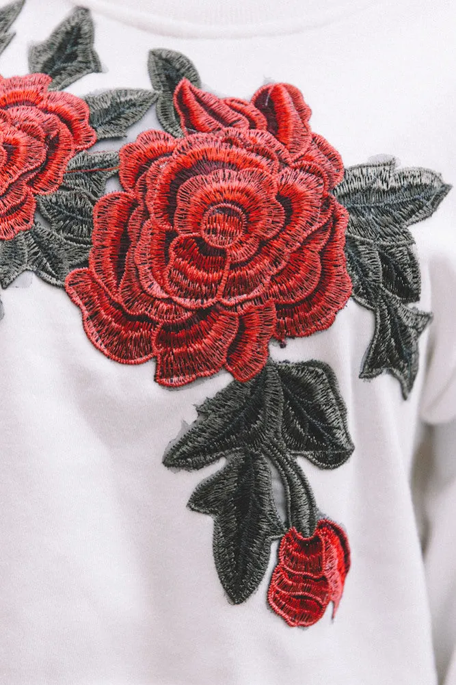 Crawford Sweater White