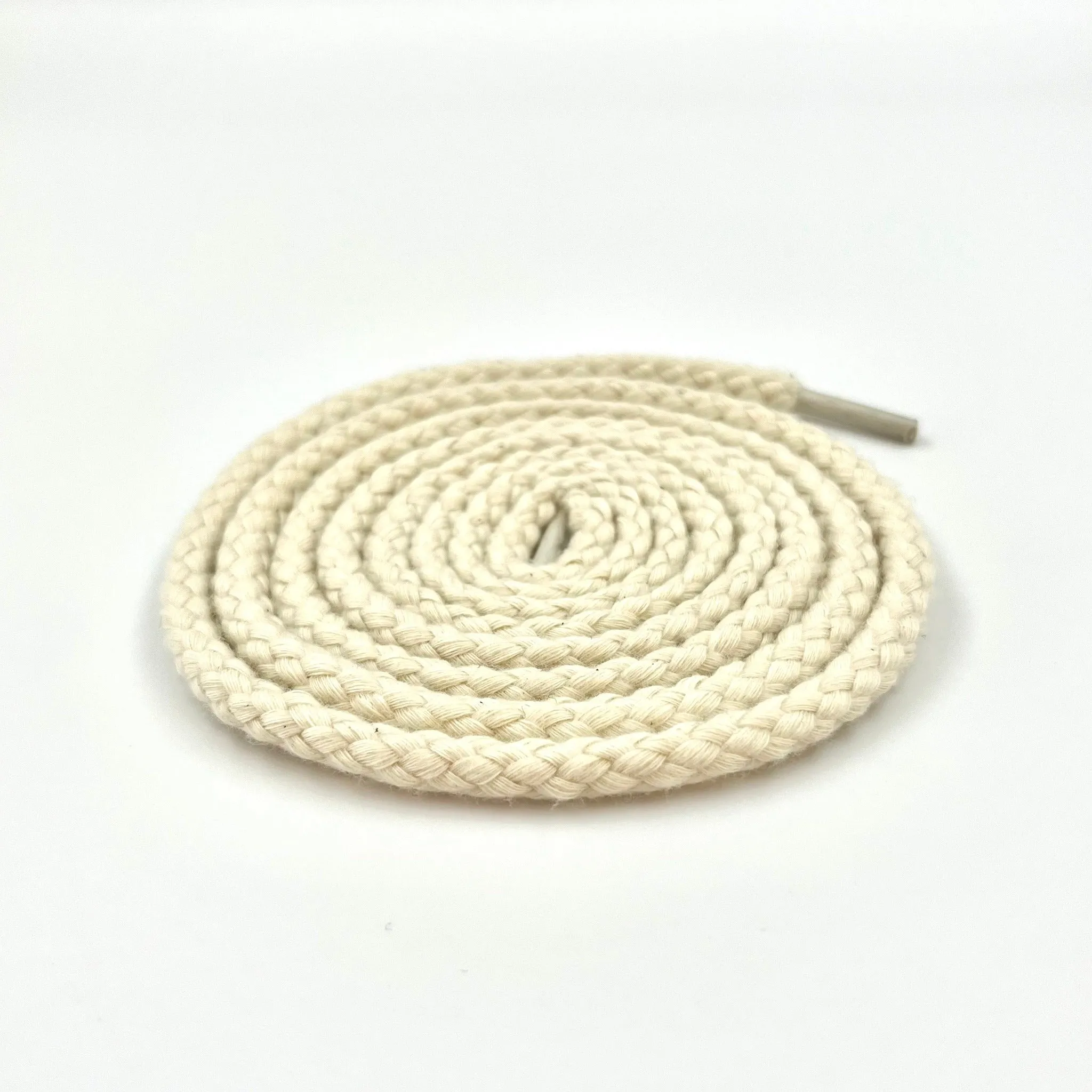 Cream | Braided Rope Laces