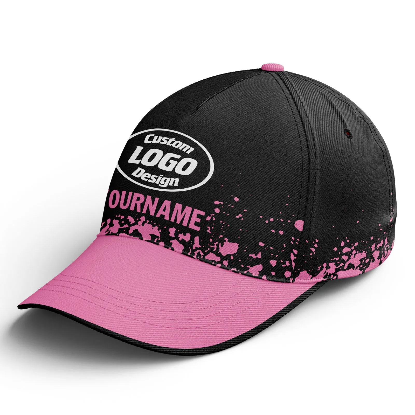 Custom Black Pink Jersey MaxSoul Shoes and Hat Combo Offer Personalized Combo ZH-D020234-5