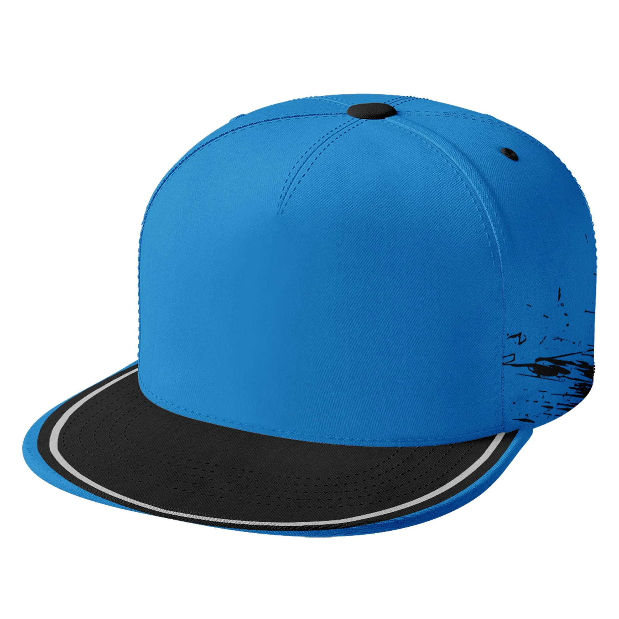 Custom Blue Black Carolina MaxSoul Shoes and Hat Combo Offer Personalized Combo ZH-D020264-5