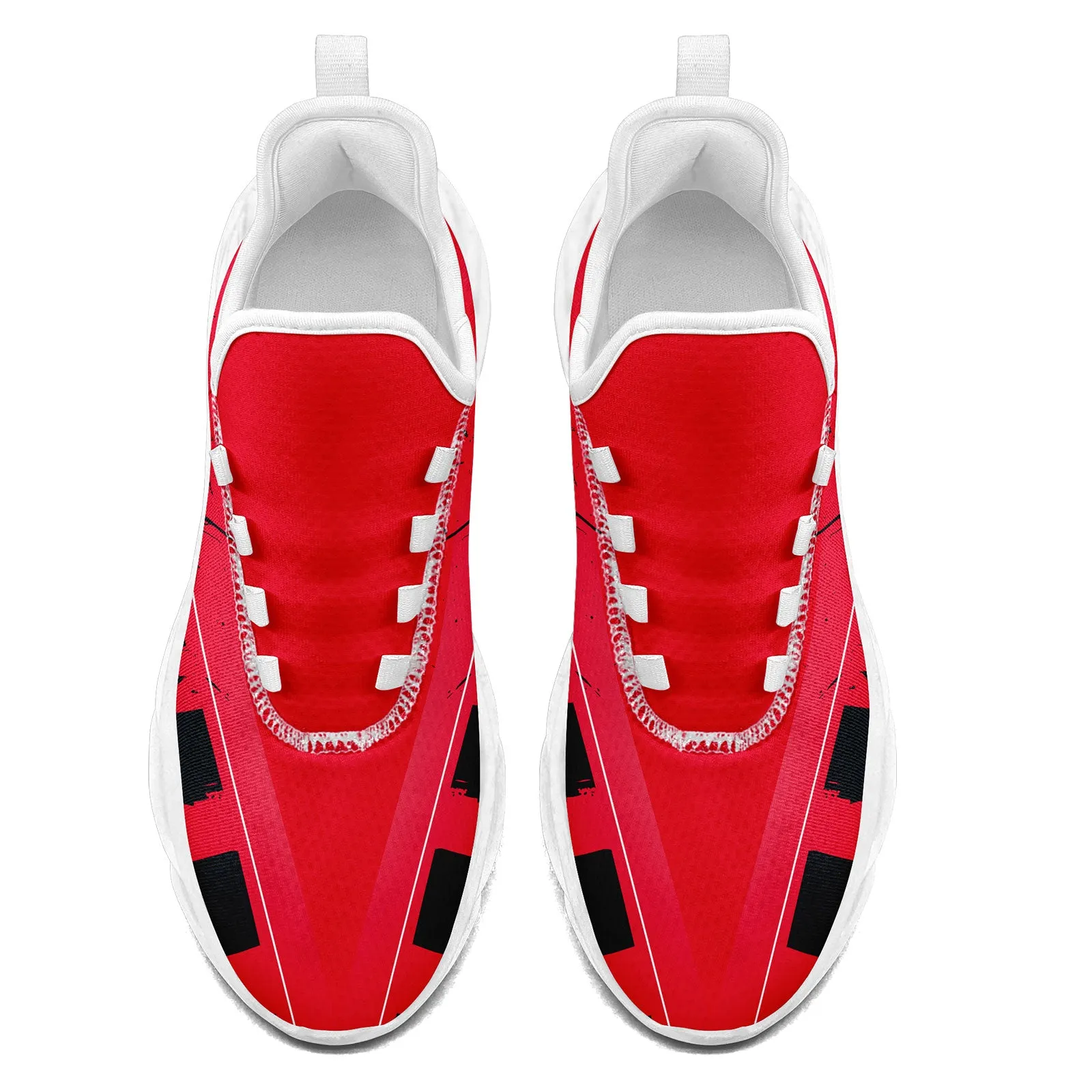 Custom Blue Red Houston MaxSoul Shoes and Hat Combo Offer Personalized Combo ZH-D020264-12