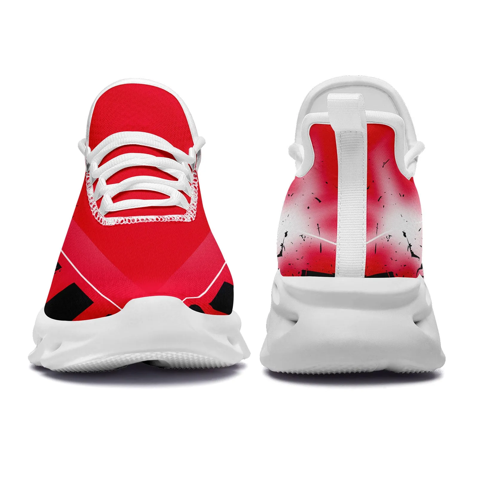 Custom Blue Red Houston MaxSoul Shoes and Hat Combo Offer Personalized Combo ZH-D020264-12