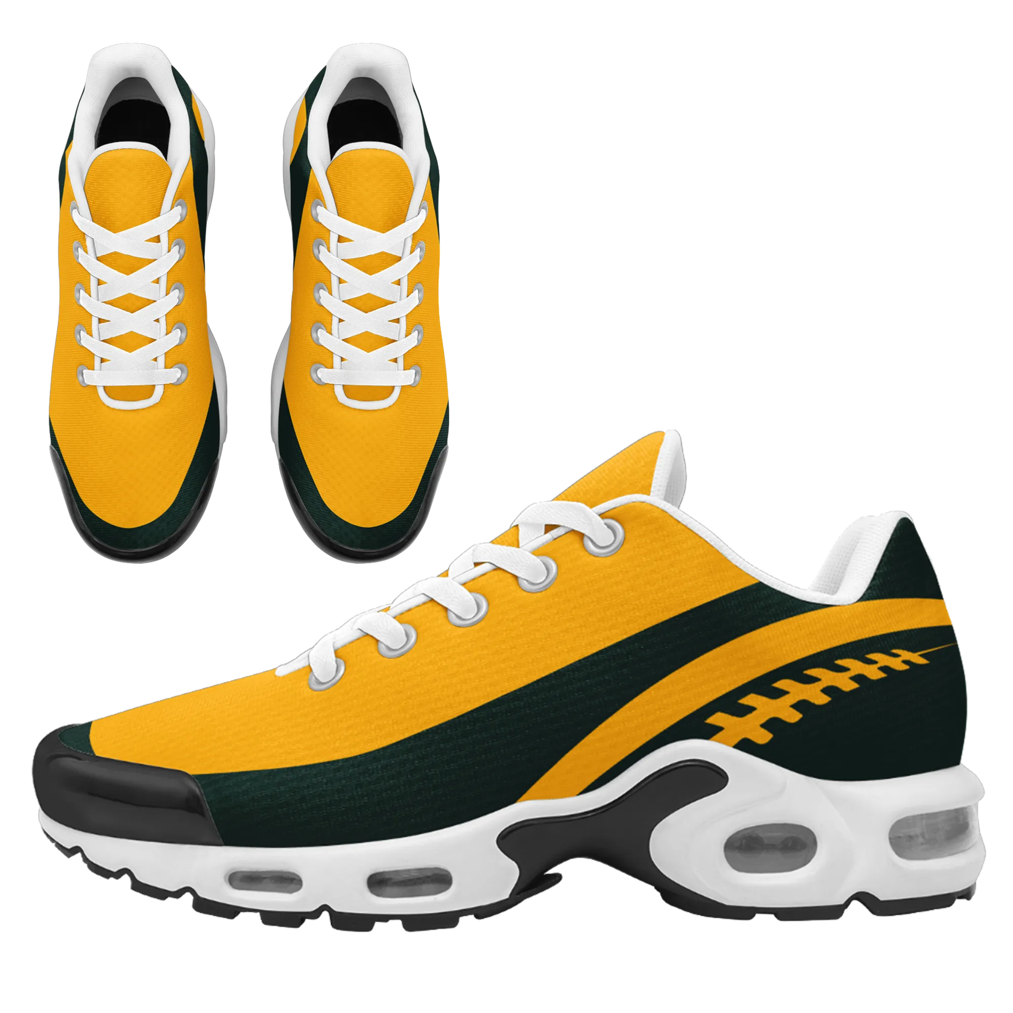 Custom Green Yellow Jersey and TN Shoes Combo Offer Personalized ZH-D0200101-13