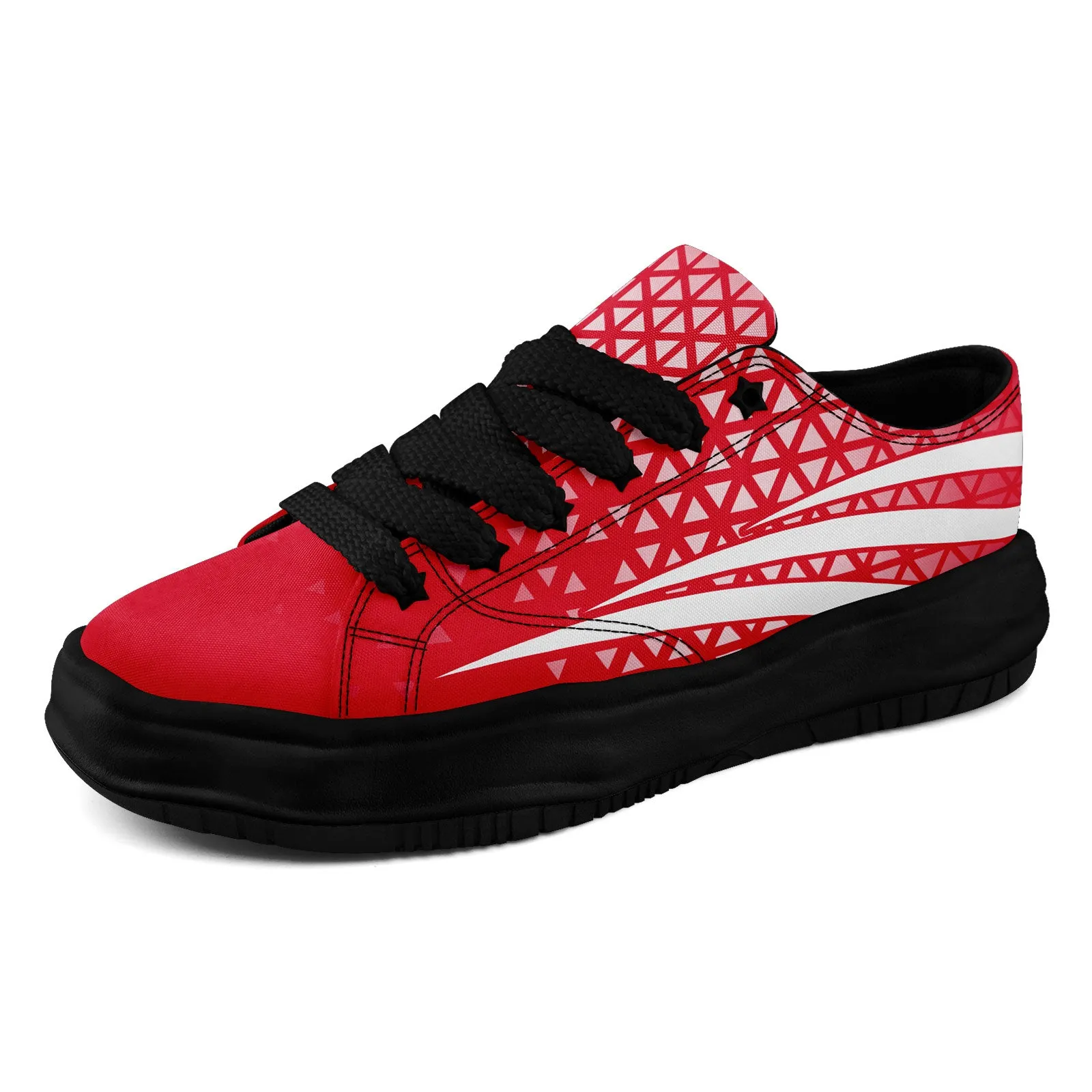 Custom Red White Missouri Shoes Personalized Sneaker FN038-D023003-18