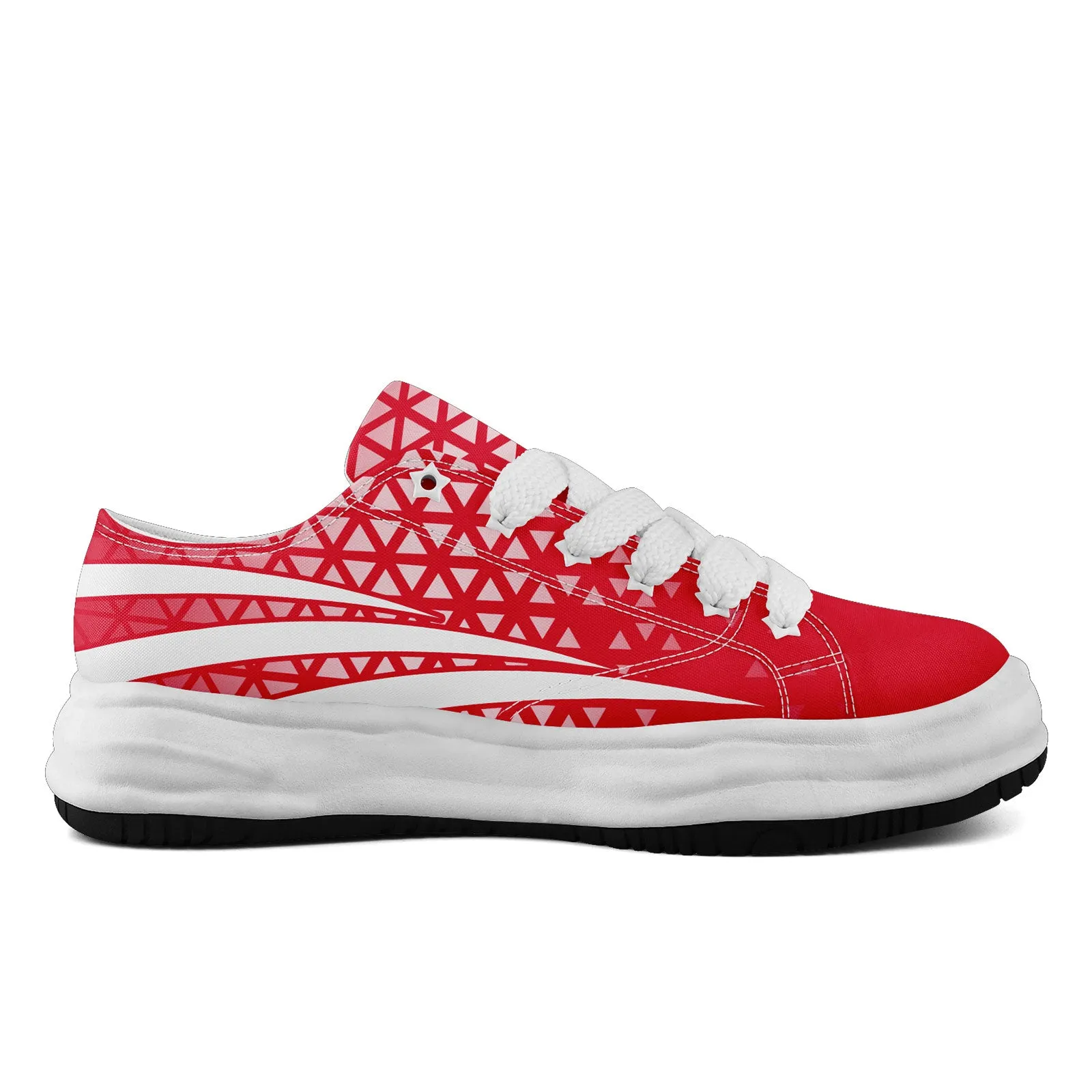 Custom Red White Missouri Shoes Personalized Sneaker FN038-D023003-18