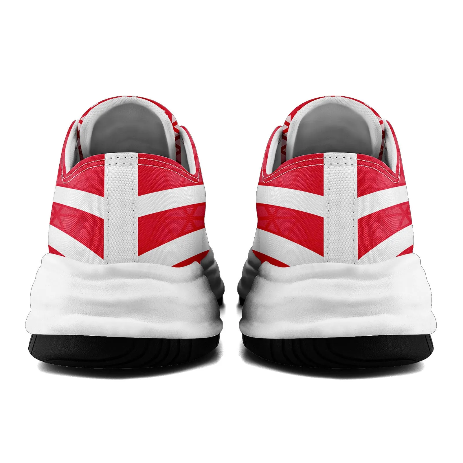 Custom Red White Missouri Shoes Personalized Sneaker FN038-D023003-18