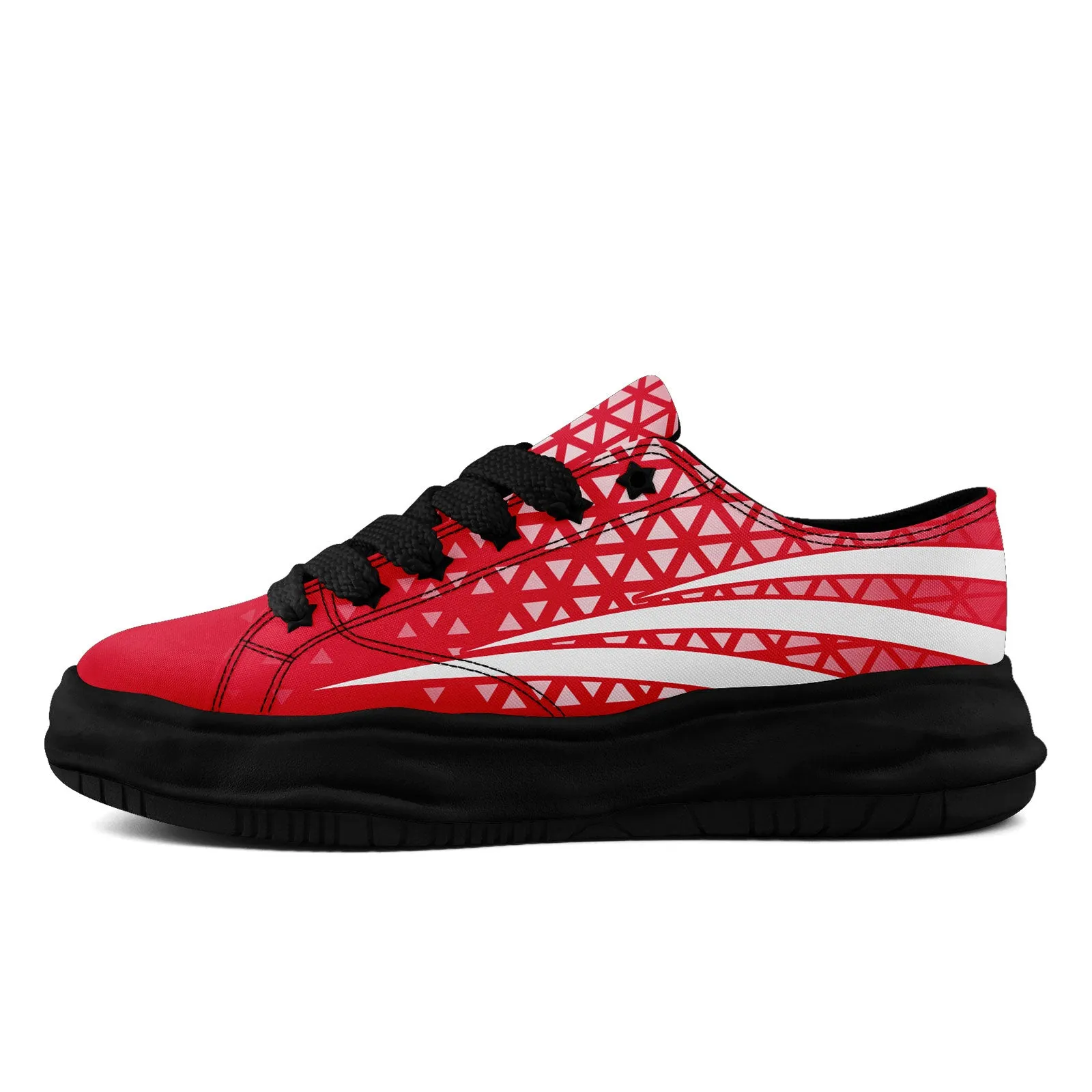 Custom Red White Missouri Shoes Personalized Sneaker FN038-D023003-18