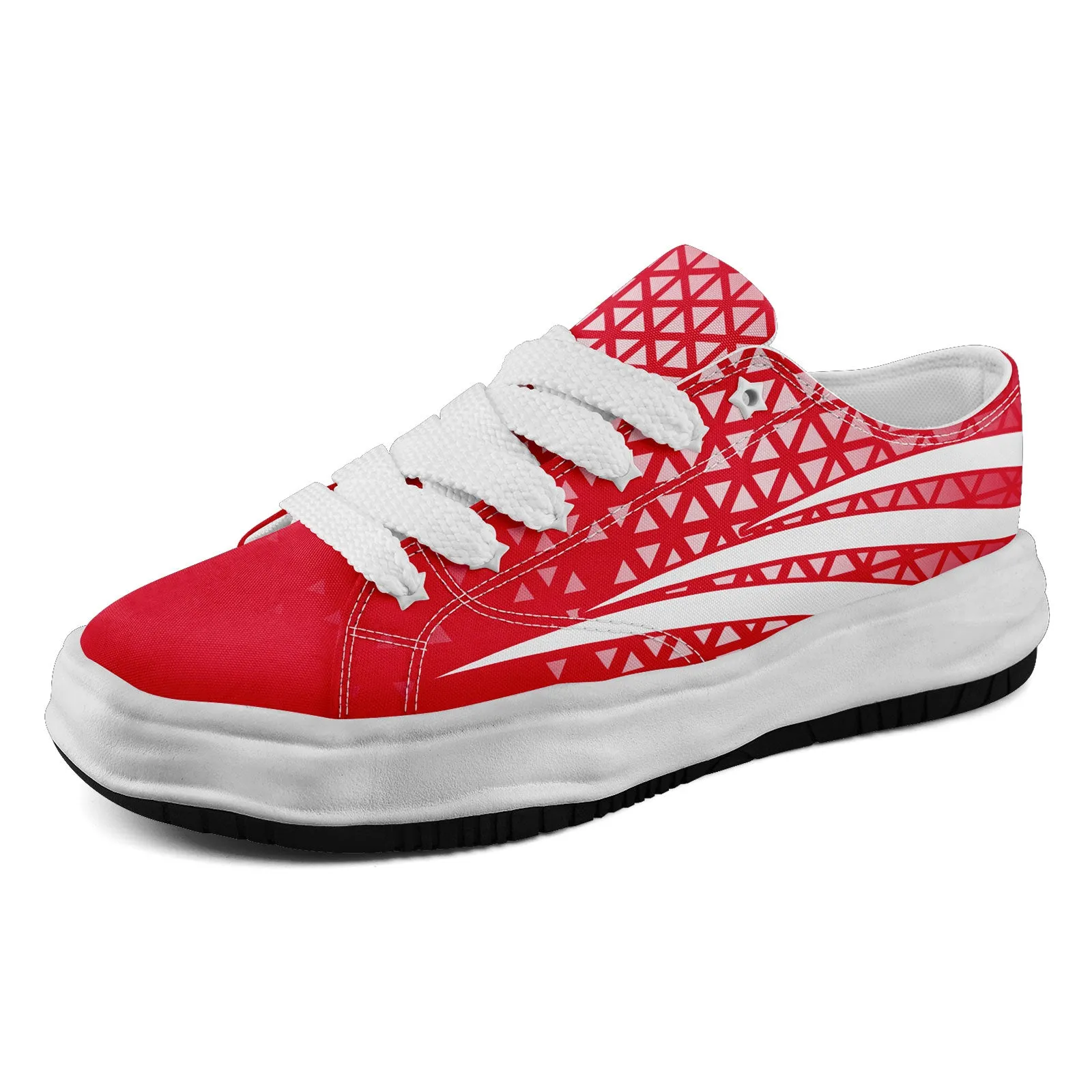 Custom Red White Missouri Shoes Personalized Sneaker FN038-D023003-18