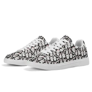 Cute Bunny Adult Lightweight Brand Low Top Leather Shoes