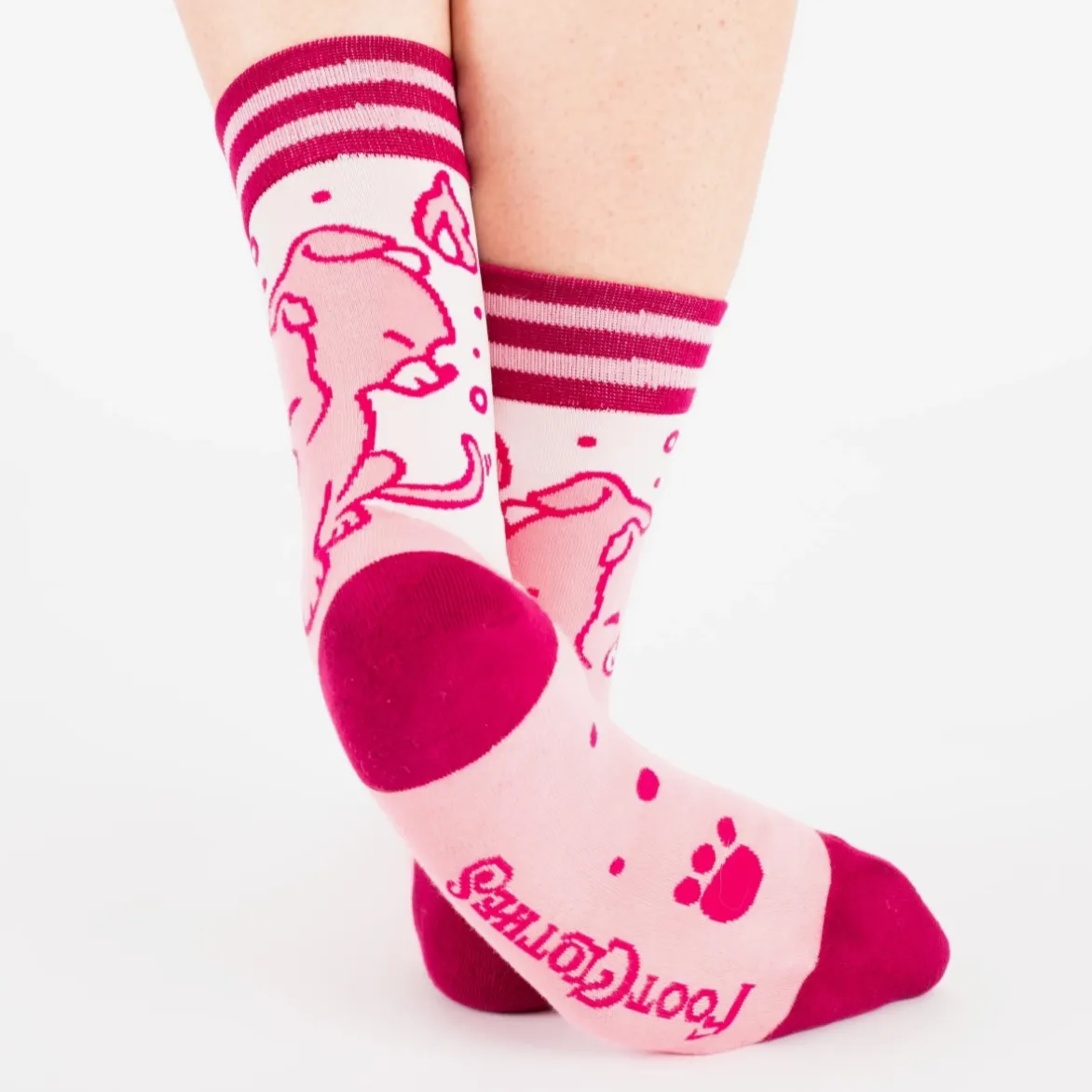 Cute Pink Cerberus Socks