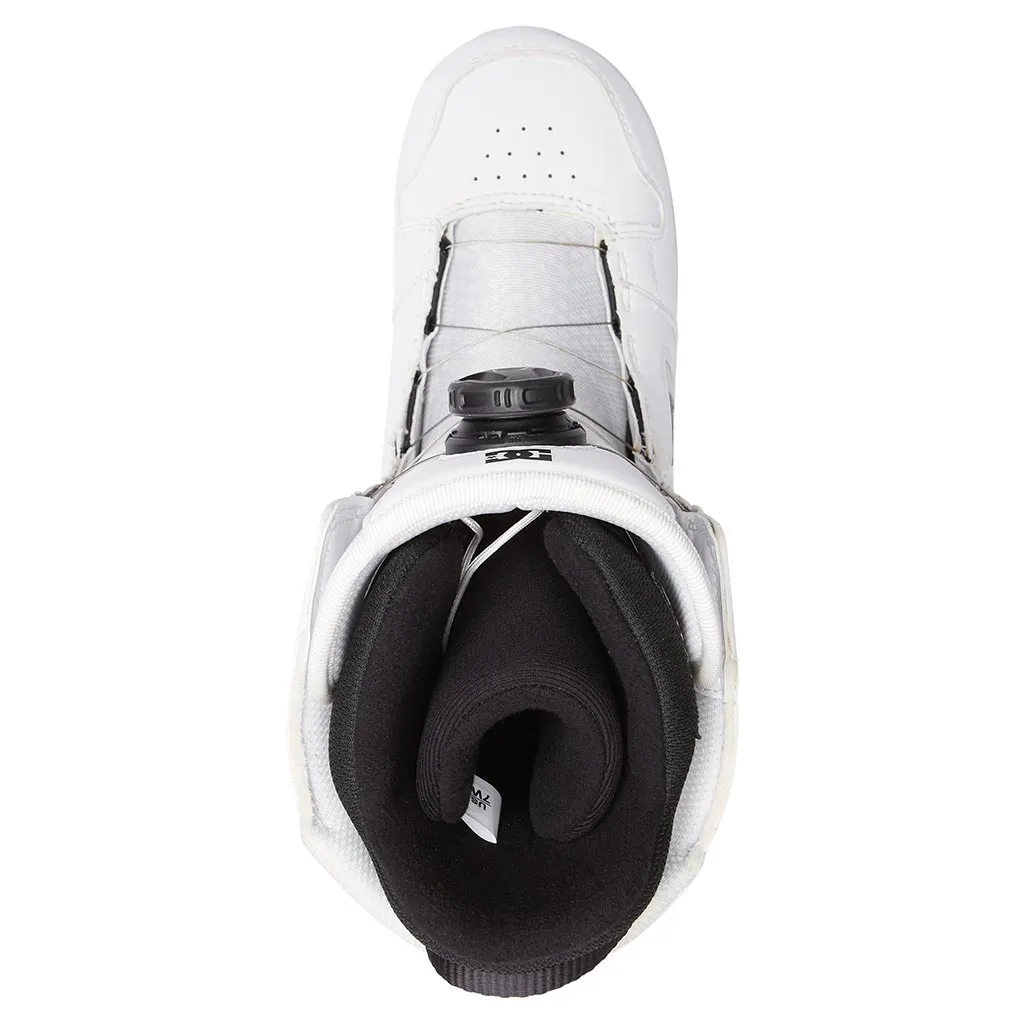 DC 2023 Womens Phase Boa Boots - White Snake
