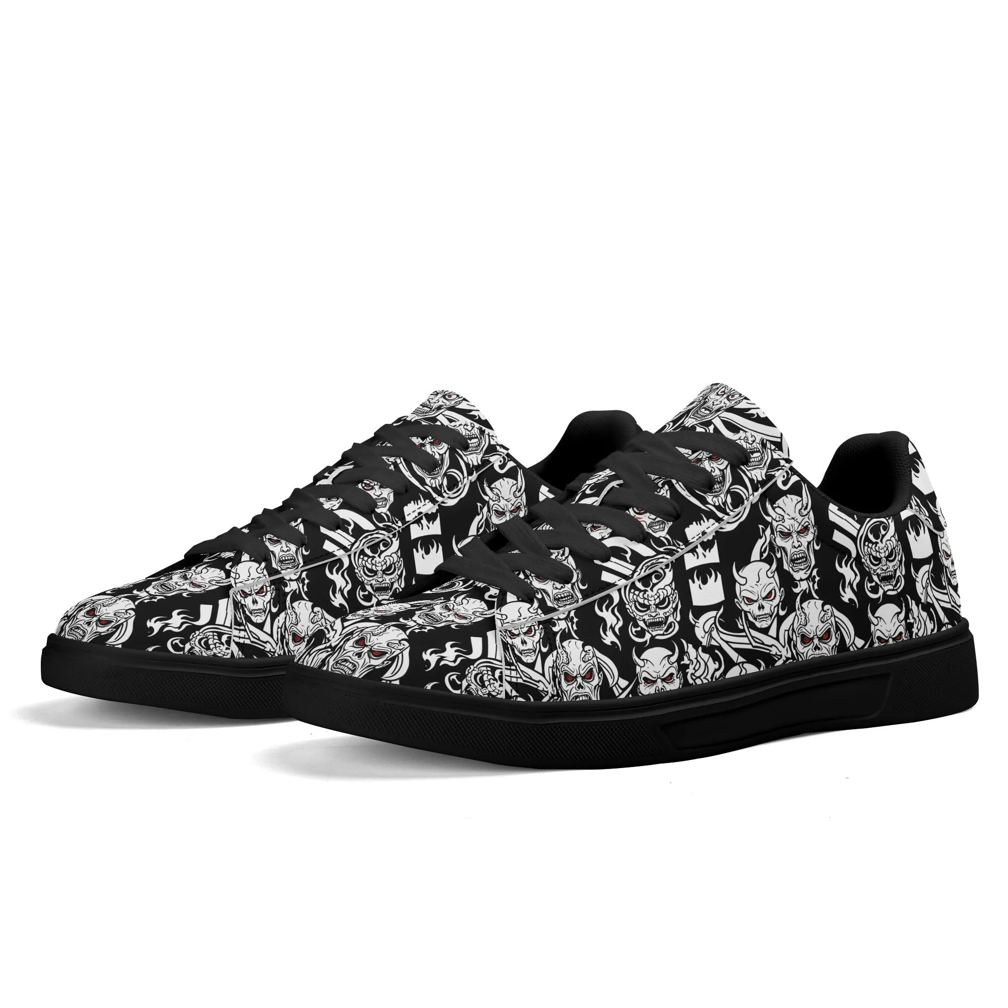 Demon Adult Lightweight Brand Low Top Leather Shoes
