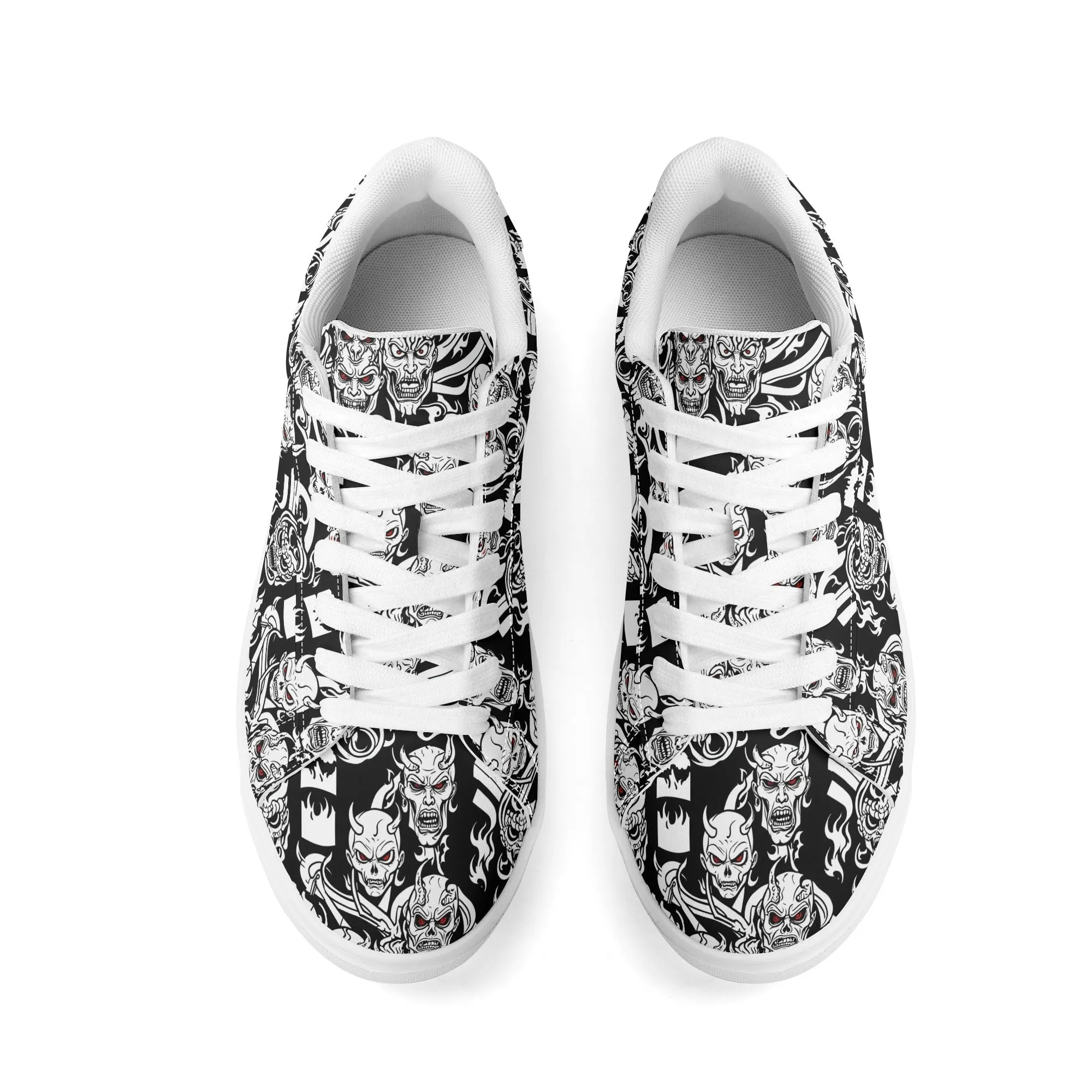 Demon Adult Lightweight Brand Low Top Leather Shoes