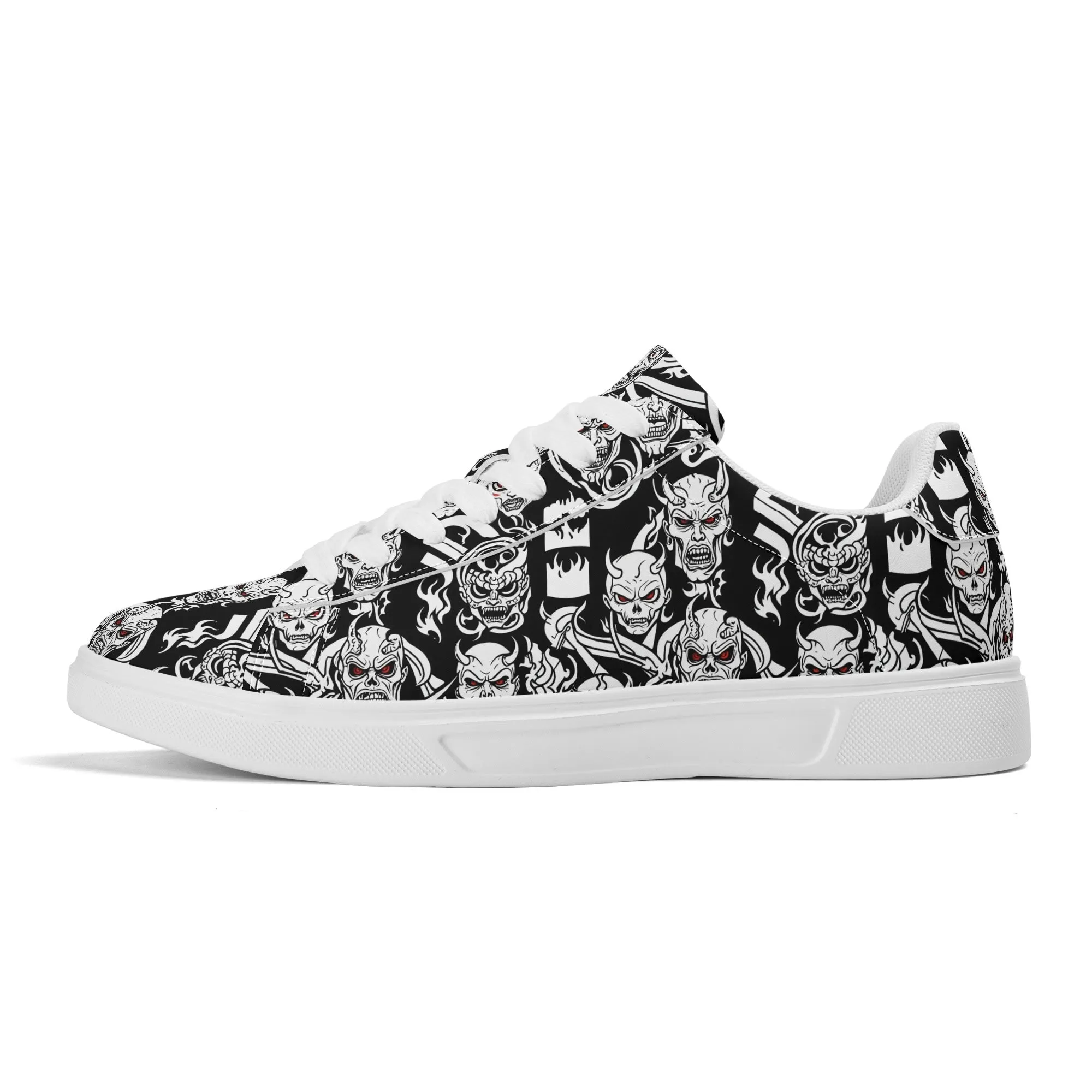 Demon Adult Lightweight Brand Low Top Leather Shoes