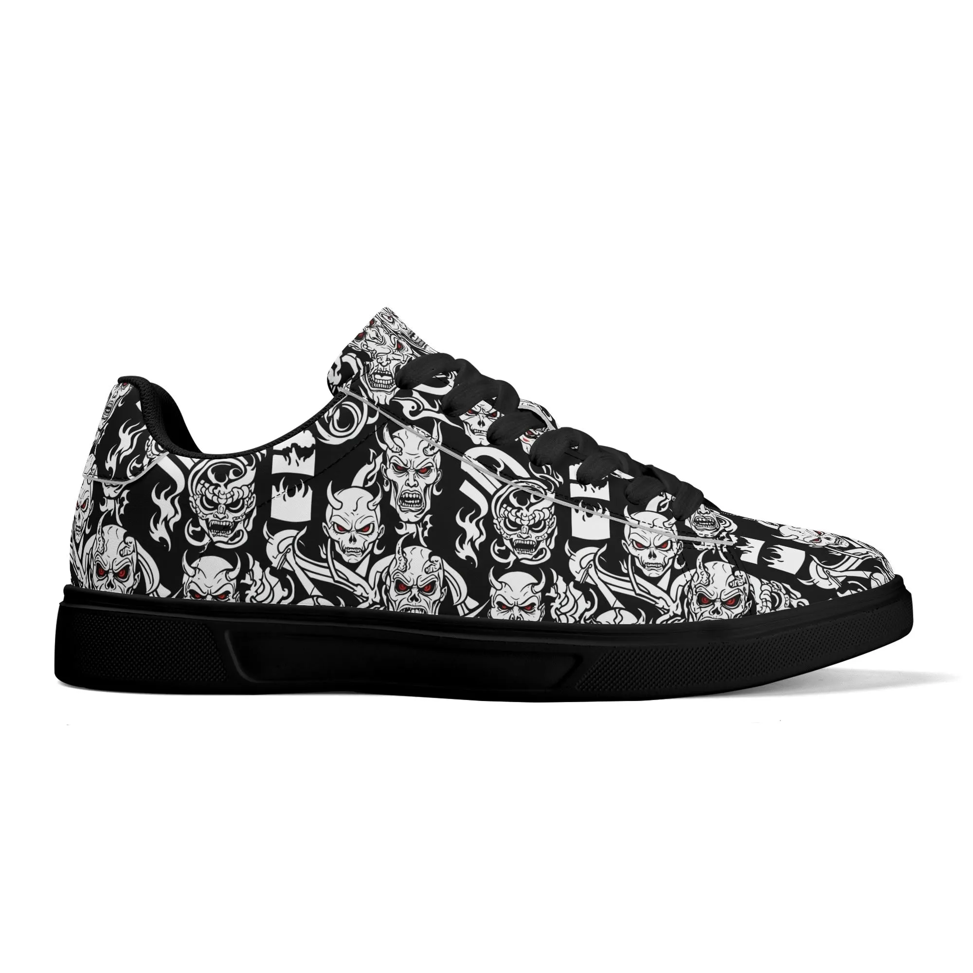 Demon Adult Lightweight Brand Low Top Leather Shoes