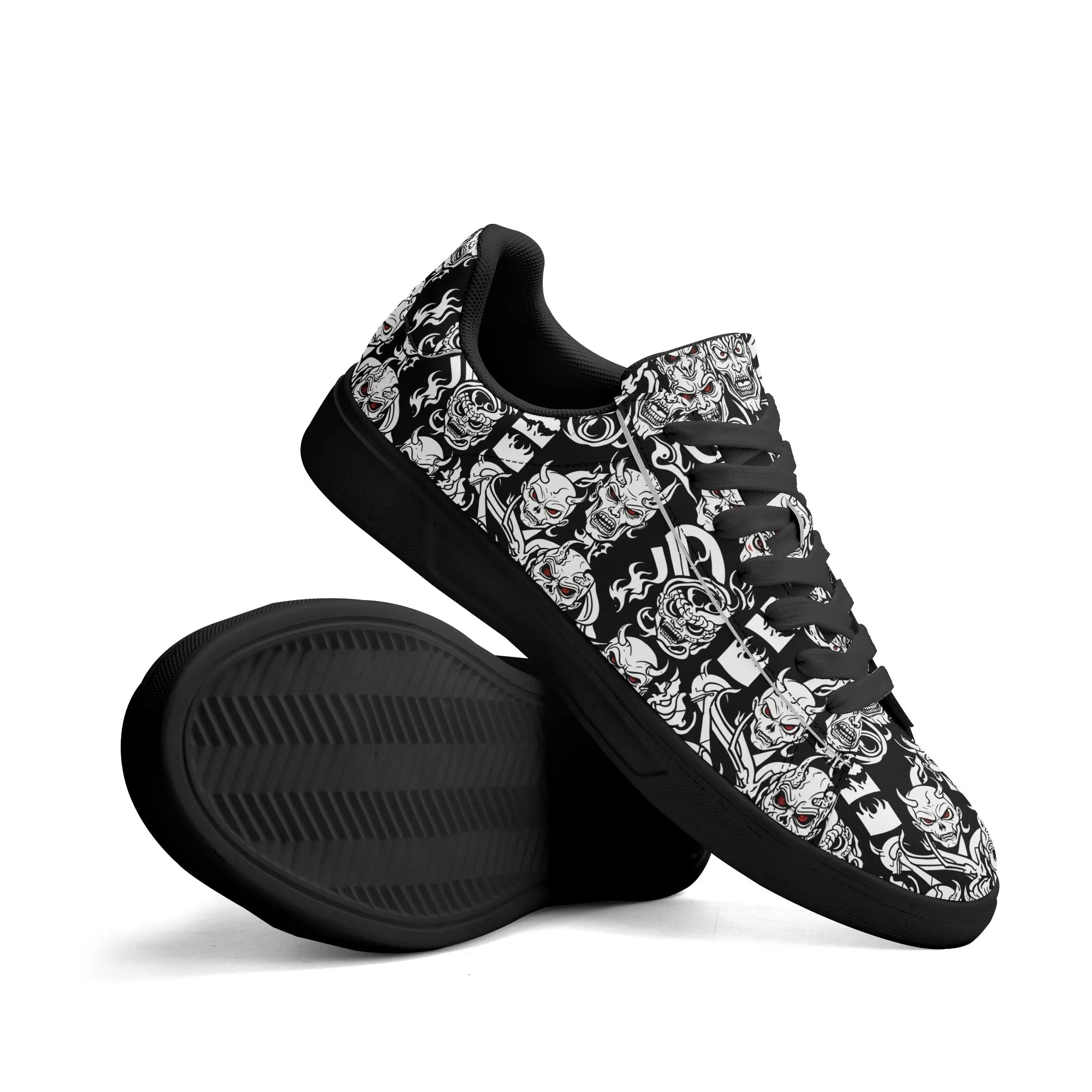 Demon Adult Lightweight Brand Low Top Leather Shoes