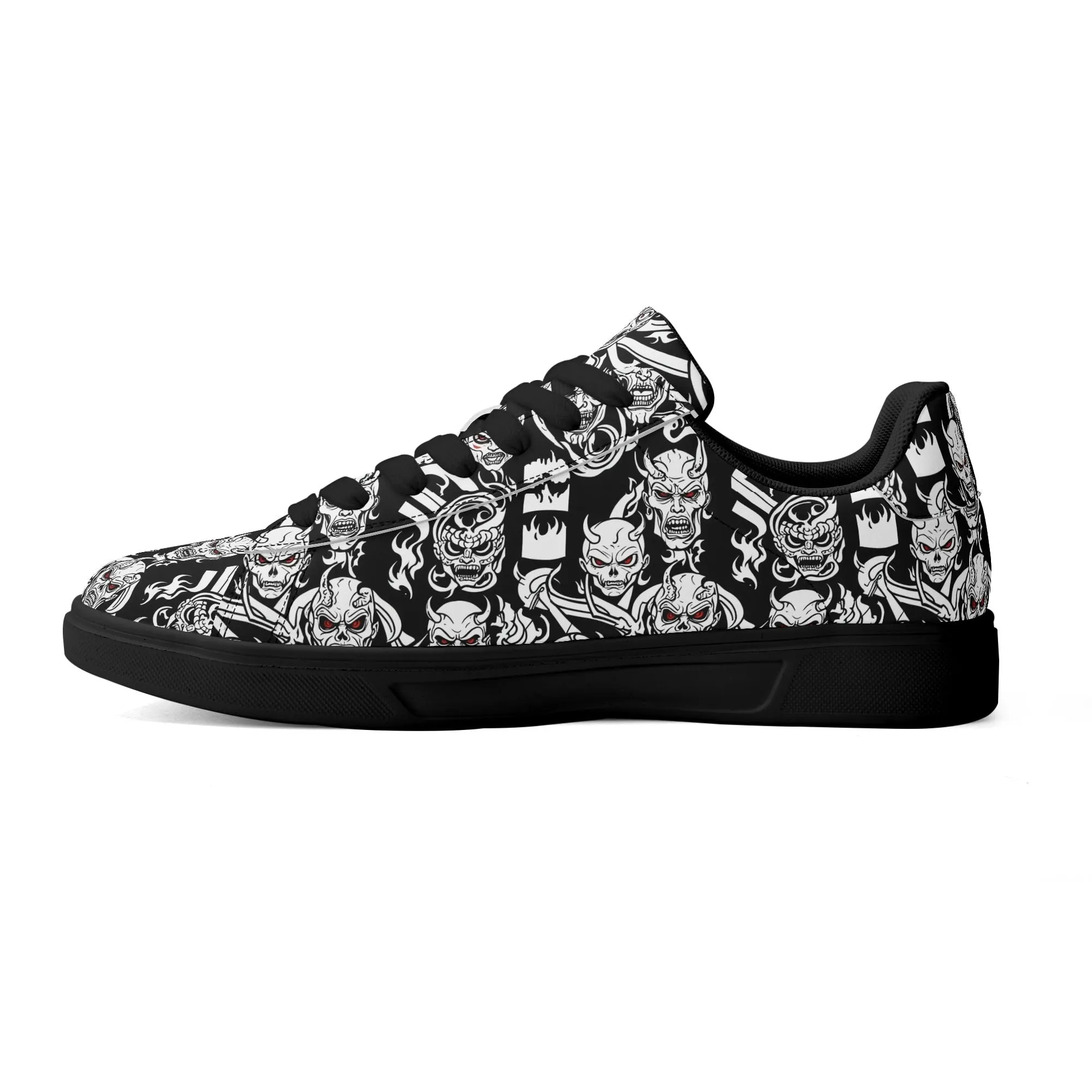 Demon Adult Lightweight Brand Low Top Leather Shoes