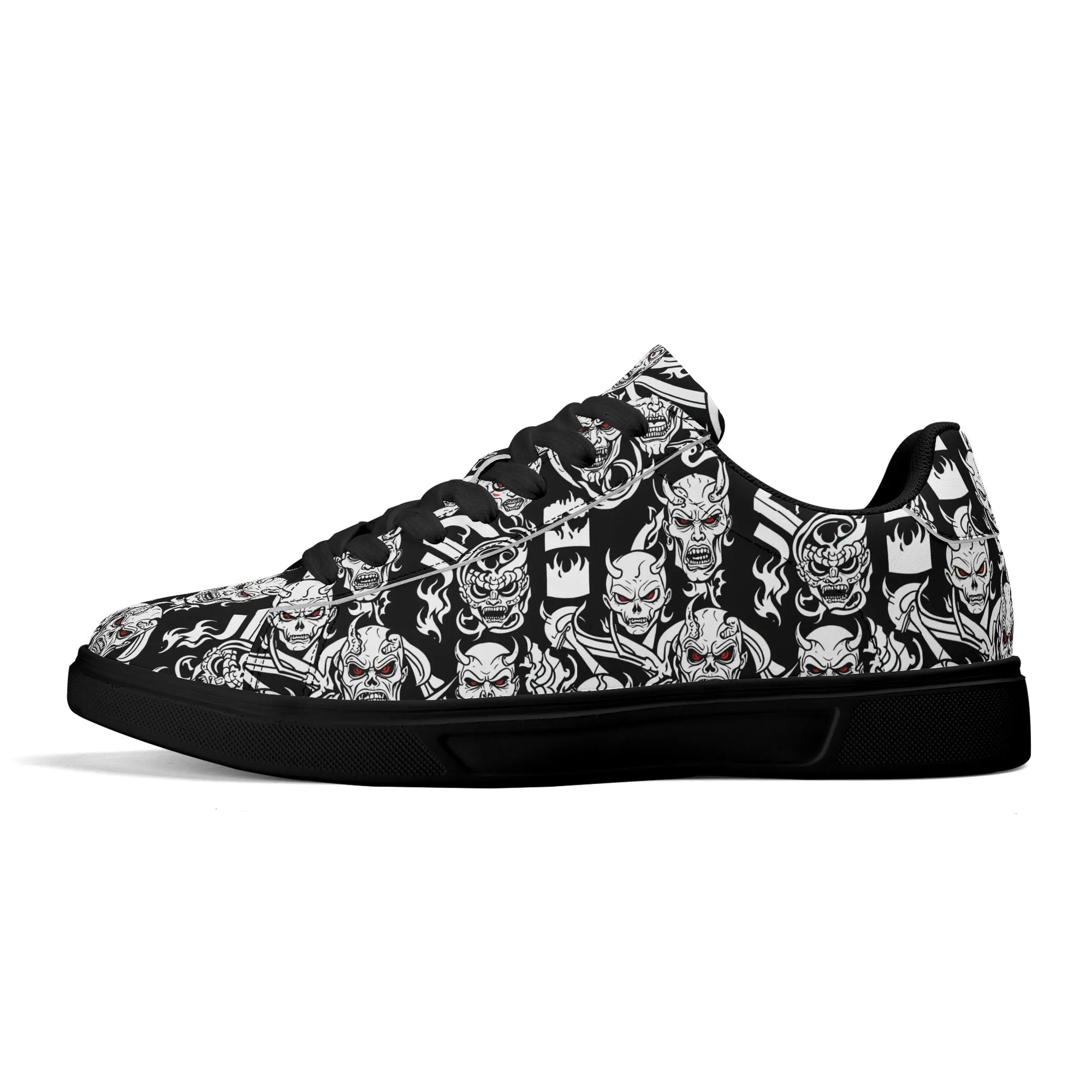 Demon Adult Lightweight Brand Low Top Leather Shoes