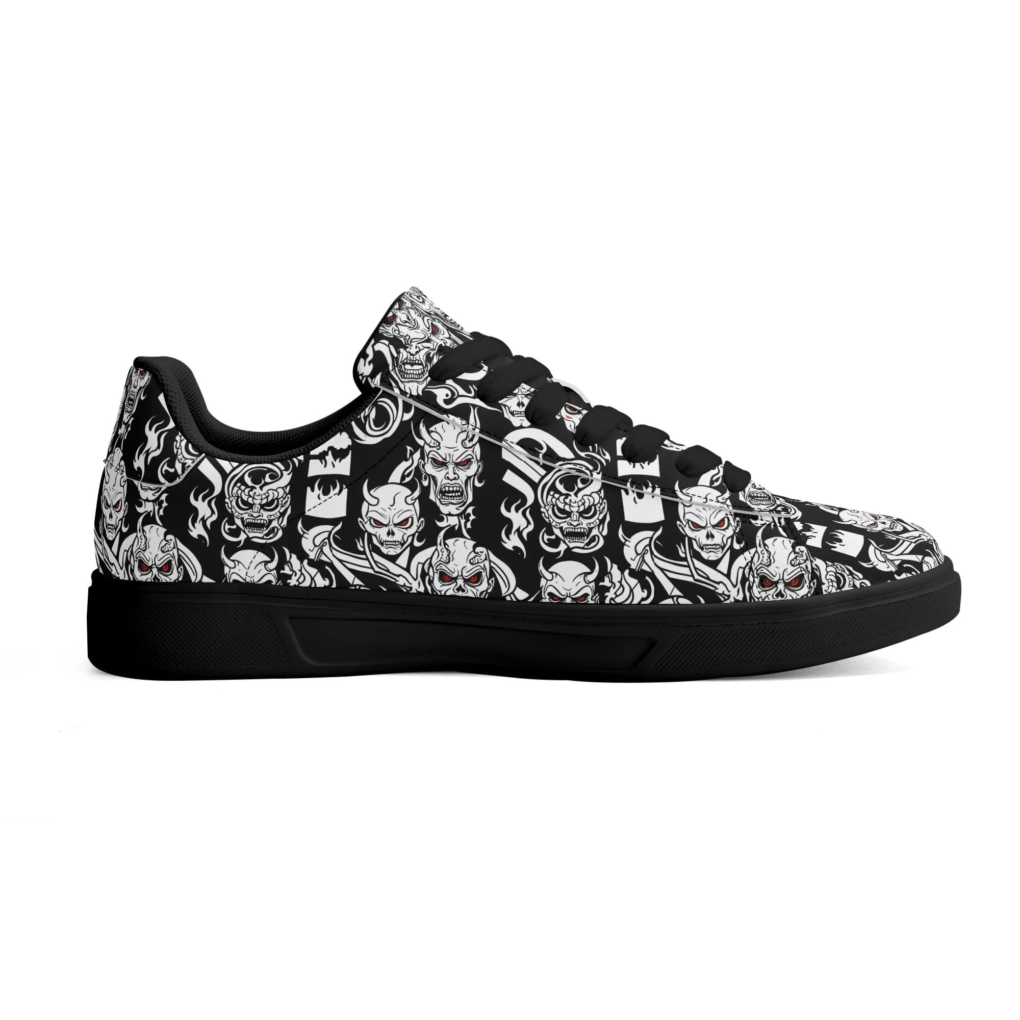 Demon Adult Lightweight Brand Low Top Leather Shoes