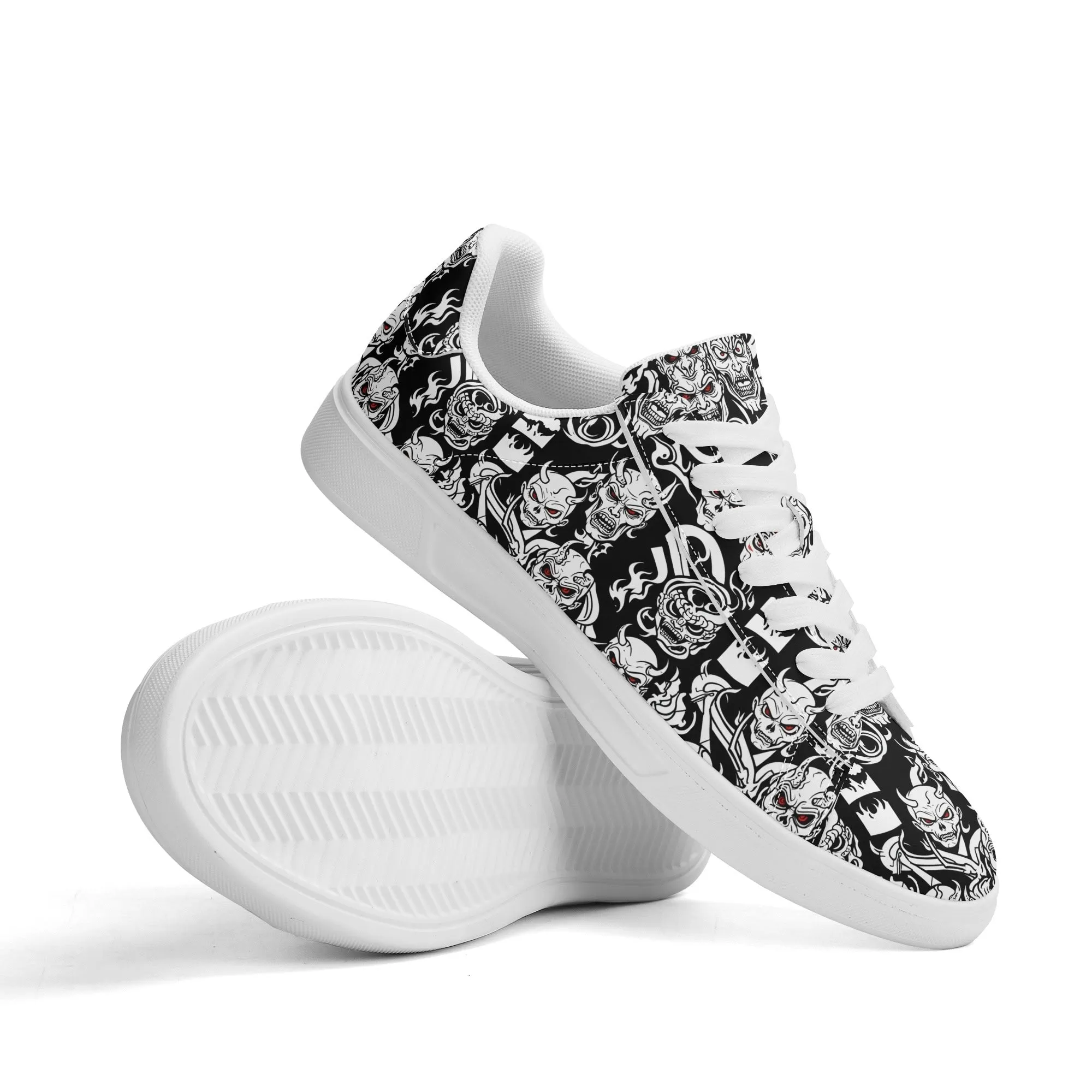 Demon Adult Lightweight Brand Low Top Leather Shoes