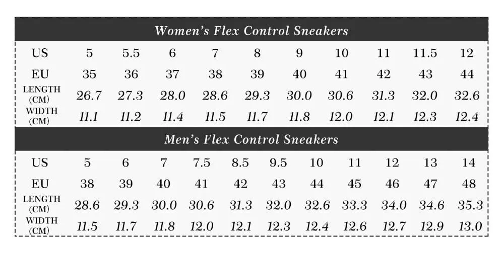 Designer Casual Sneaker - Flex Control X2