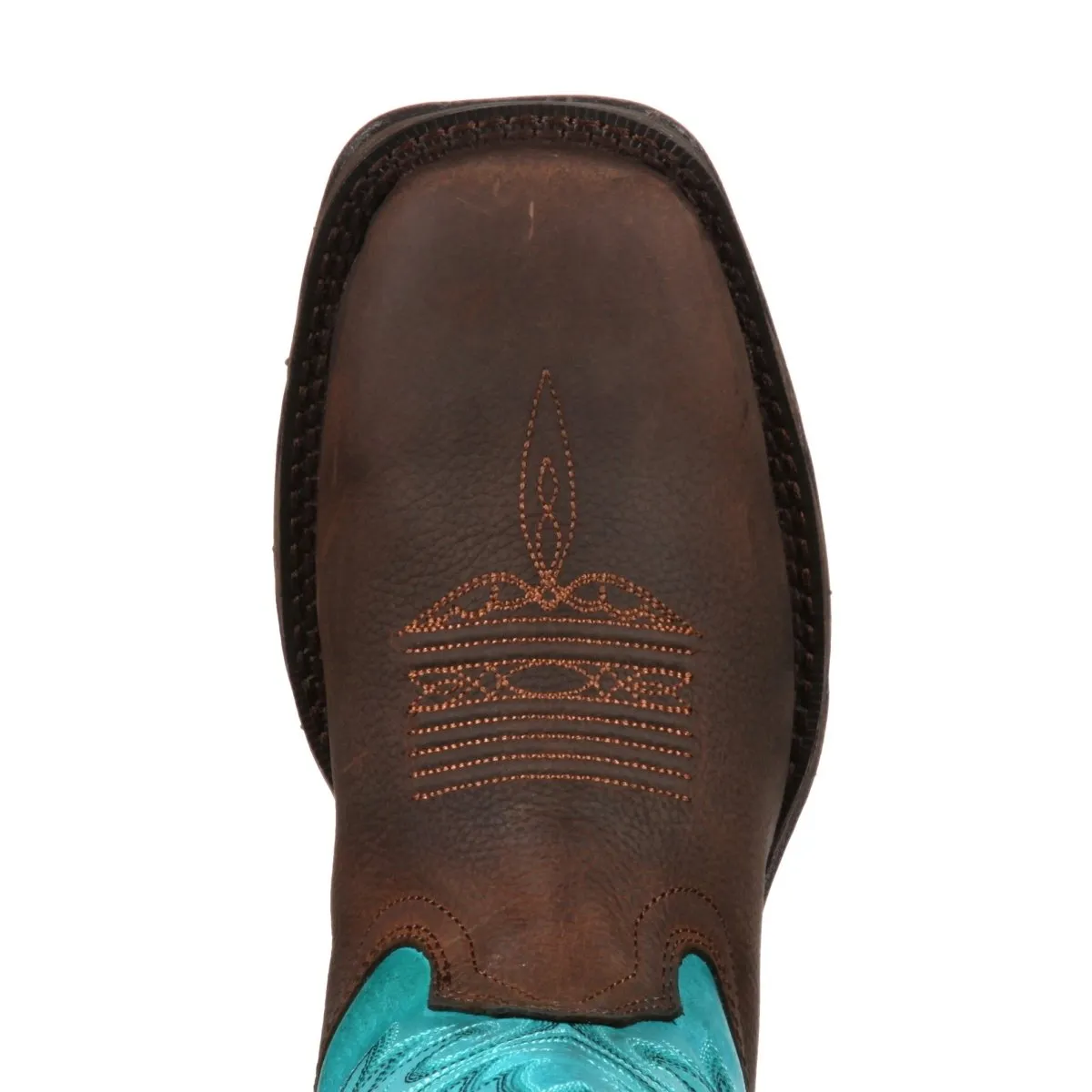 Durango Lady Rebel Women's Bar None Western Boots Dwrd016 In Brown Turquoise