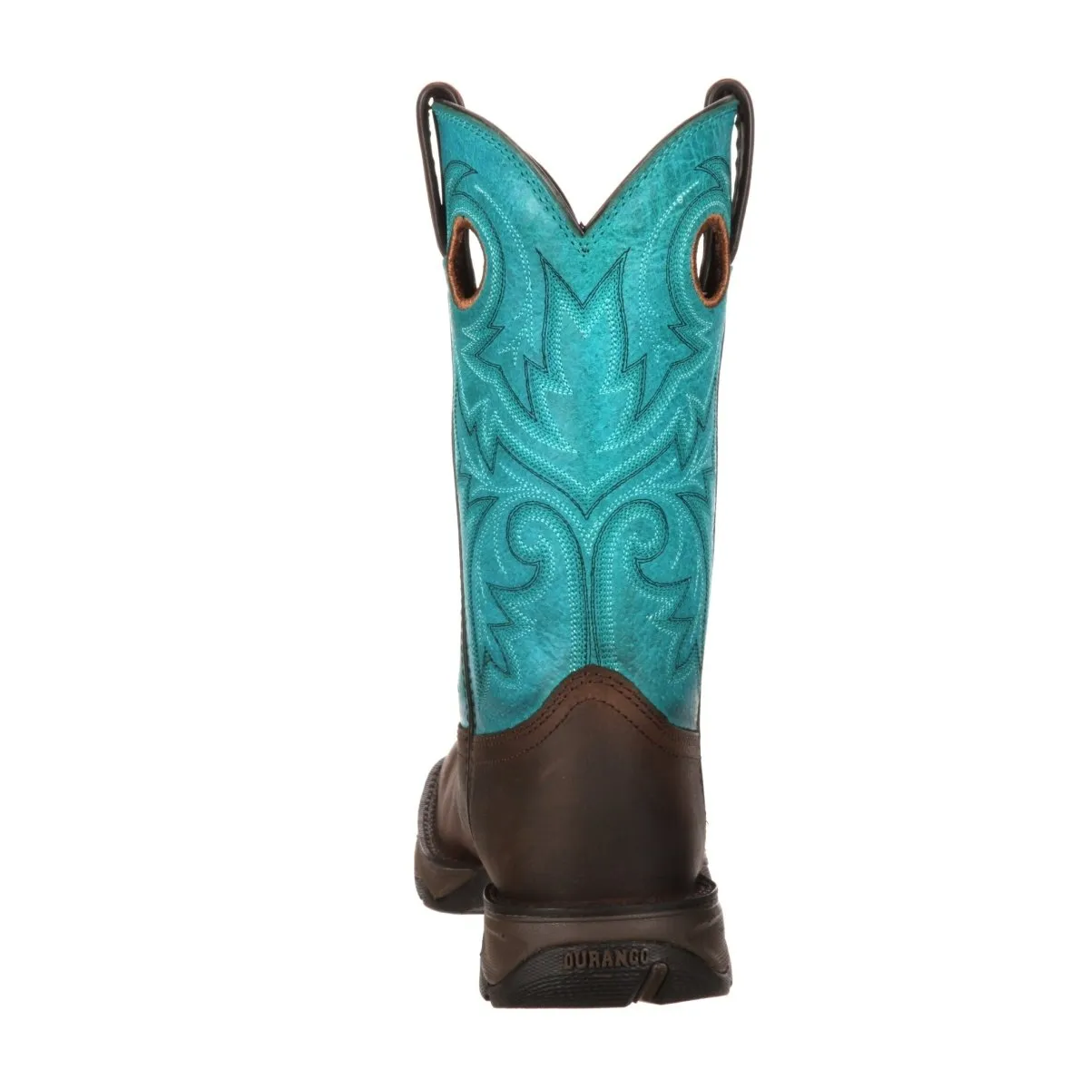 Durango Lady Rebel Women's Bar None Western Boots Dwrd016 In Brown Turquoise