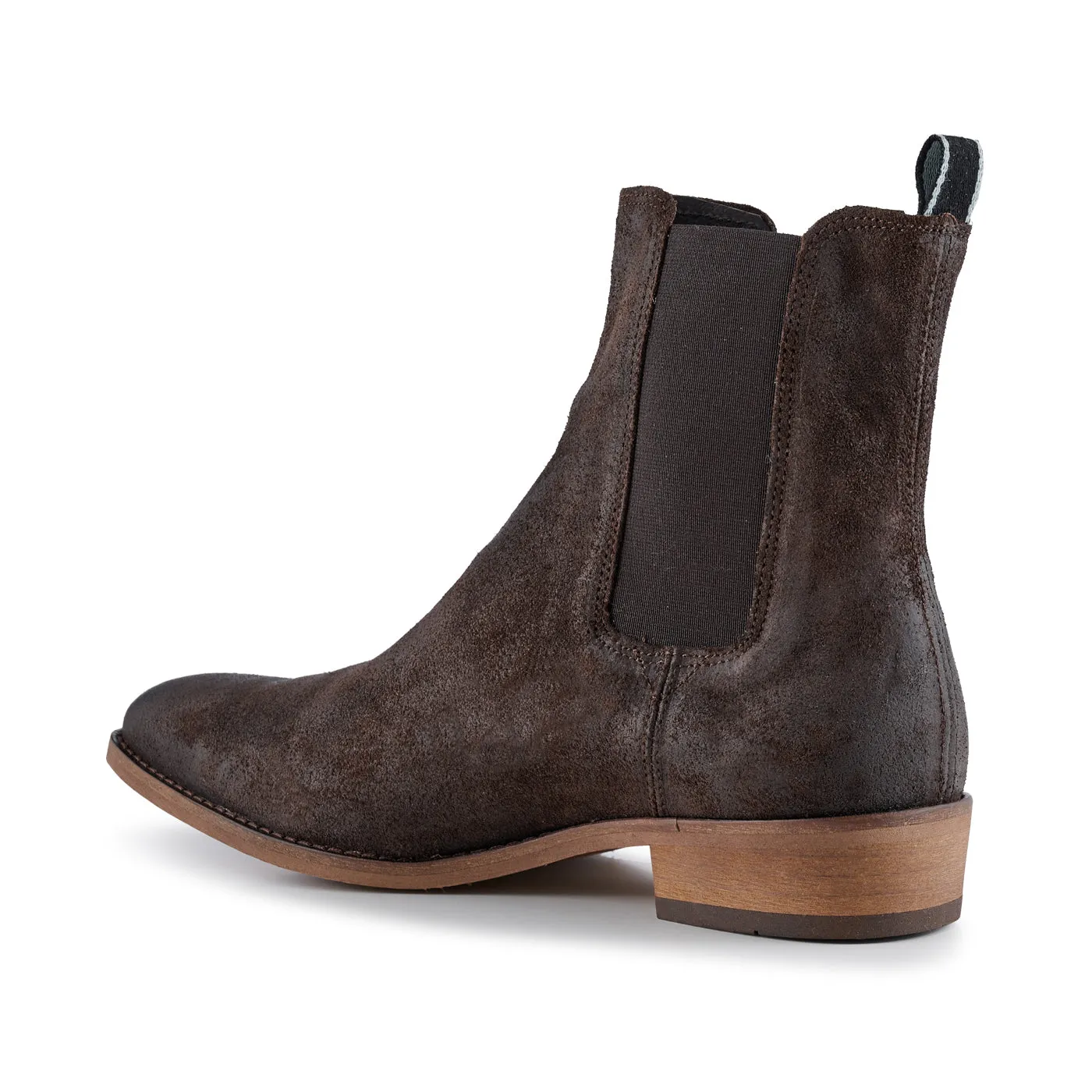 Eli chelsea boot suede - BROWN