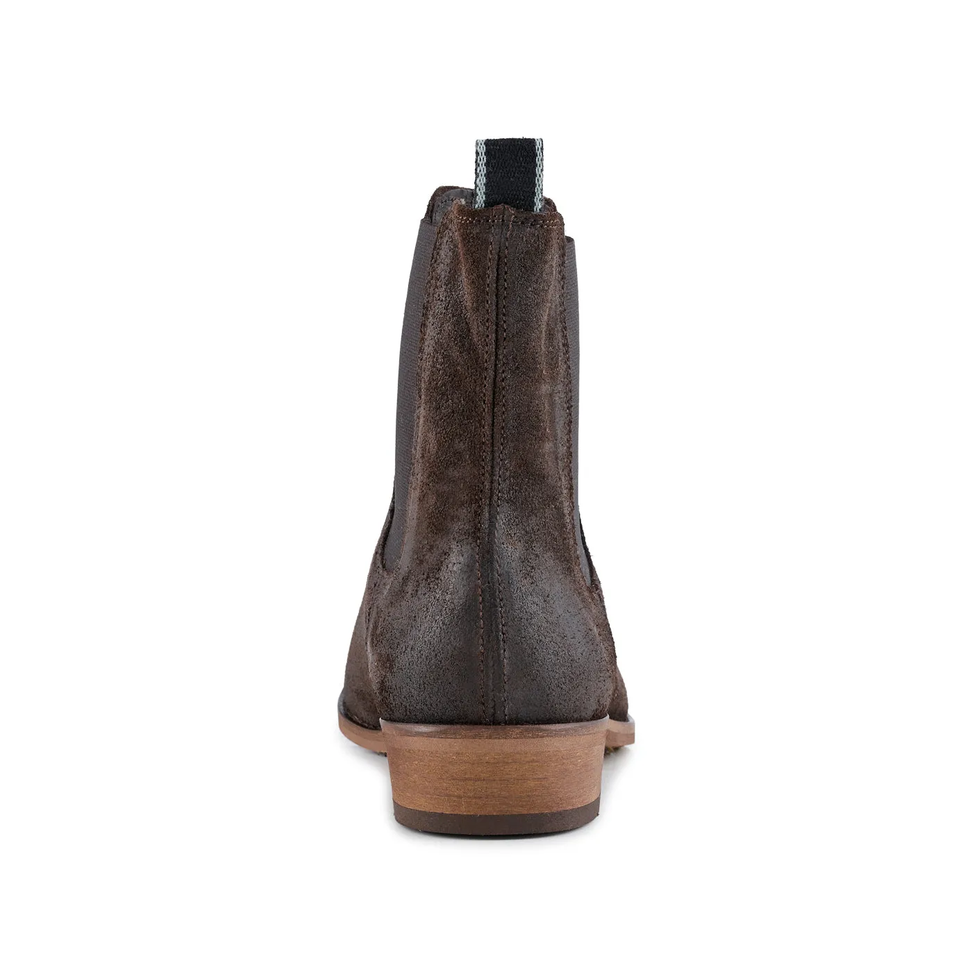 Eli chelsea boot suede - BROWN