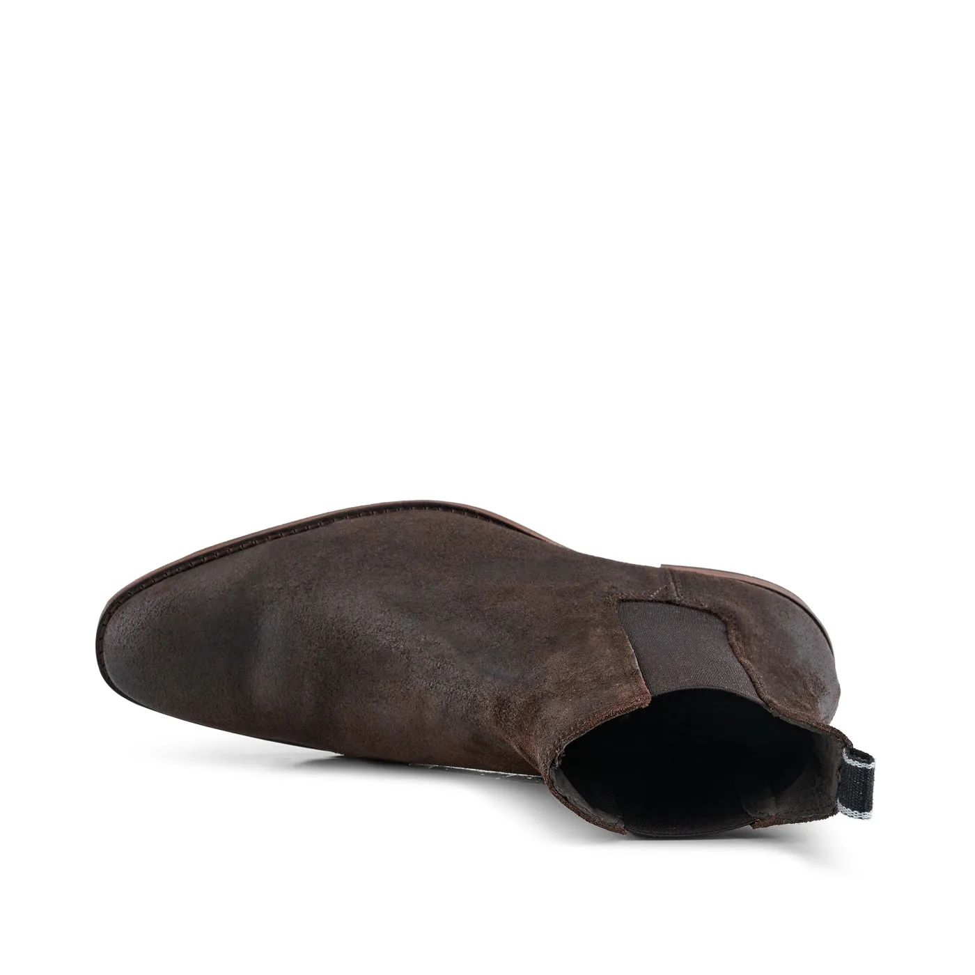 Eli chelsea boot suede - BROWN