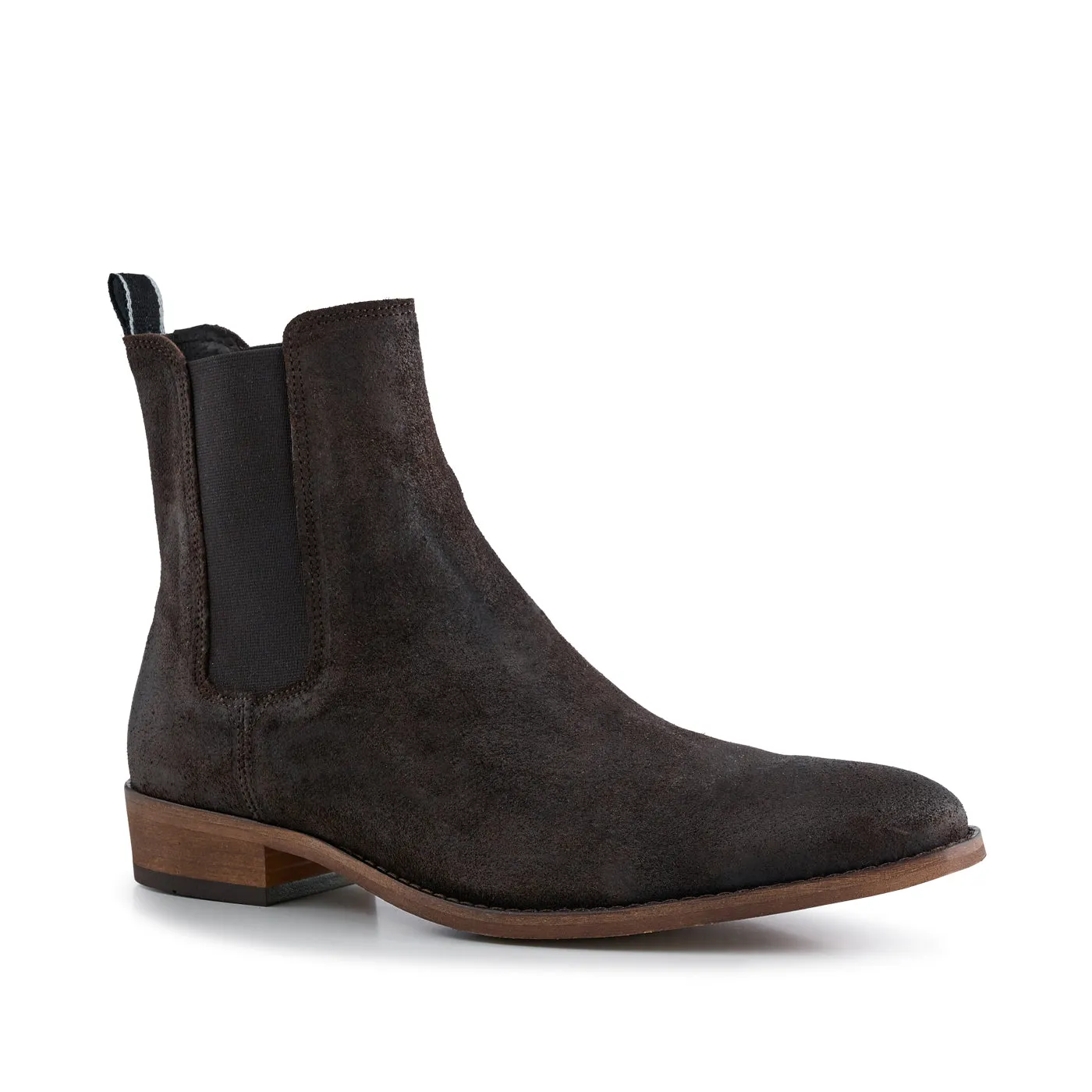 Eli chelsea boot suede - BROWN