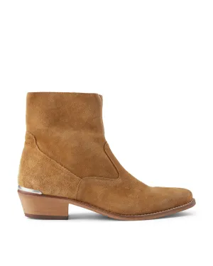 Enzo boot suede - CAMEL