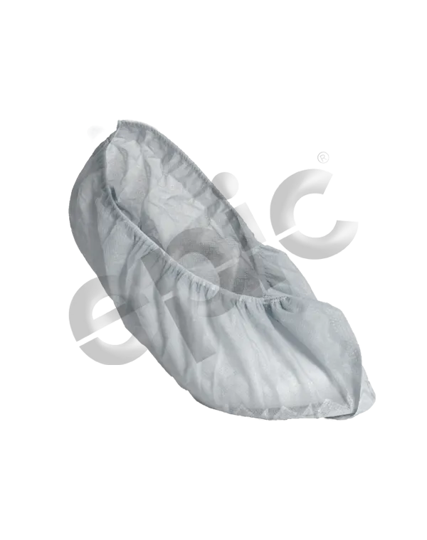 EPIC-White POLYPROPYLENE SHOE COVER WITH ANTI SKID - Case (300 Pieces)