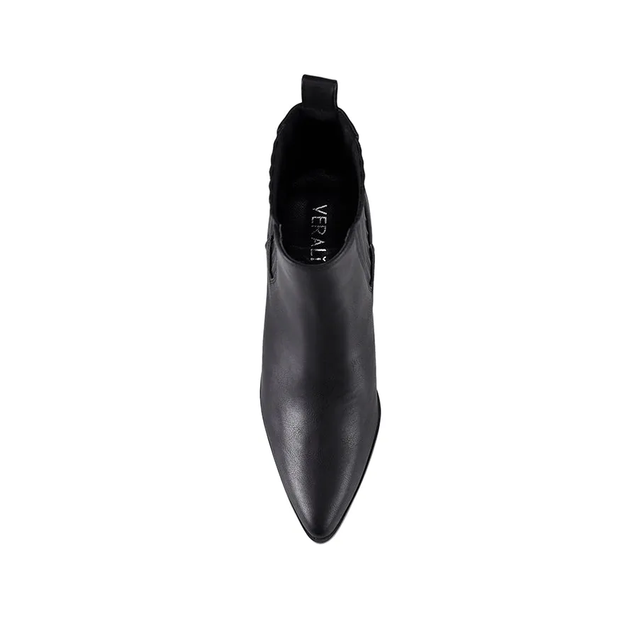 Fillipin Chelsea Ankle Boots - Black