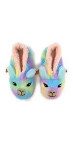 Foxy Loxy Funny Animal Non-Slip Warm Winter Slippers for Women