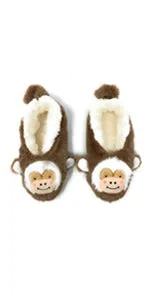 Foxy Loxy Funny Animal Non-Slip Warm Winter Slippers for Women