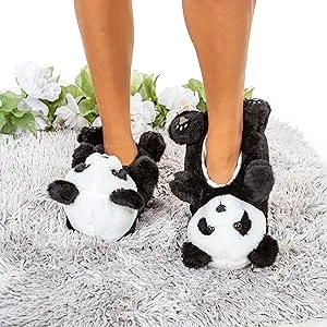 Foxy Loxy Funny Animal Non-Slip Warm Winter Slippers for Women