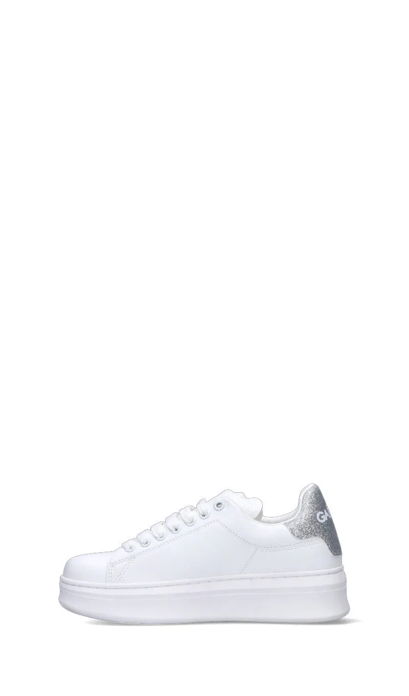 GAeLLE Sneaker donna bianca/argento