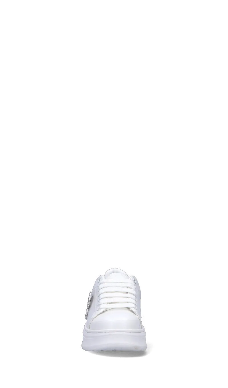 GAeLLE Sneaker donna bianca/argento