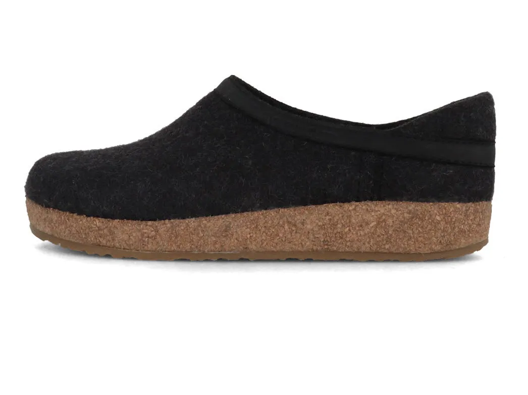 HAFLINGER Clog | Grizzly Buffalo, Graphite