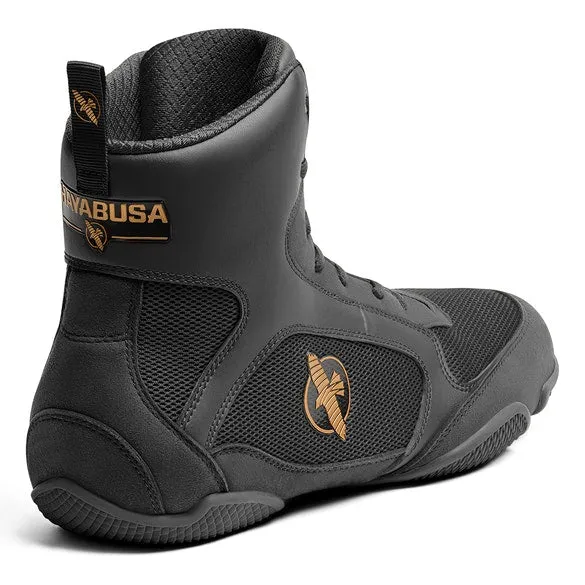 HAYBUSA PRO BOXING SHOES - BLACK
