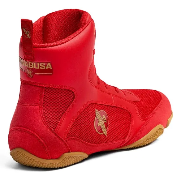 HAYBUSA PRO BOXING SHOES - RED