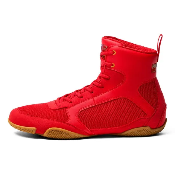 HAYBUSA PRO BOXING SHOES - RED