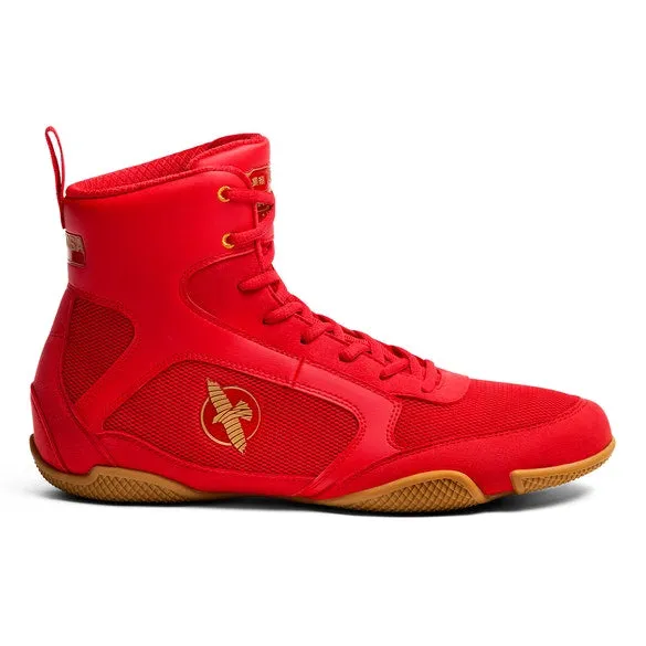 HAYBUSA PRO BOXING SHOES - RED