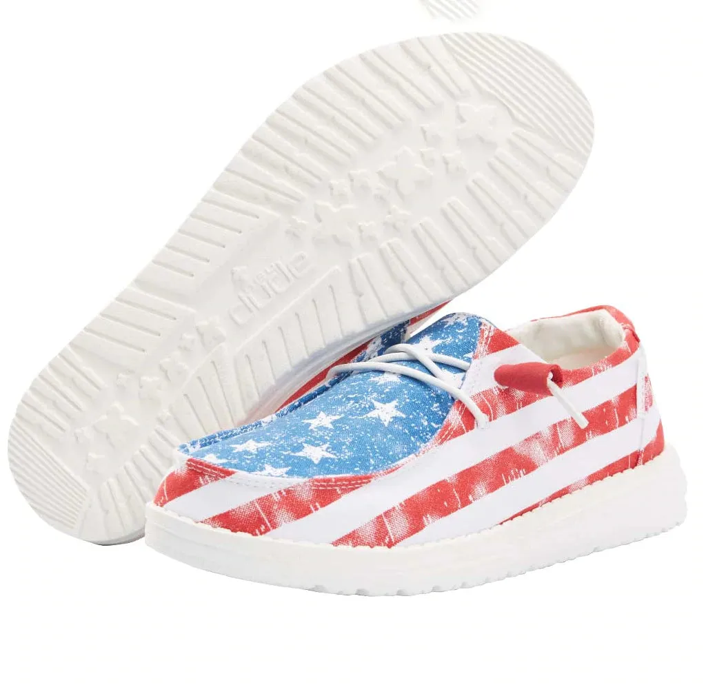 'Hey Dude' Women's Wendy - Star Spangled