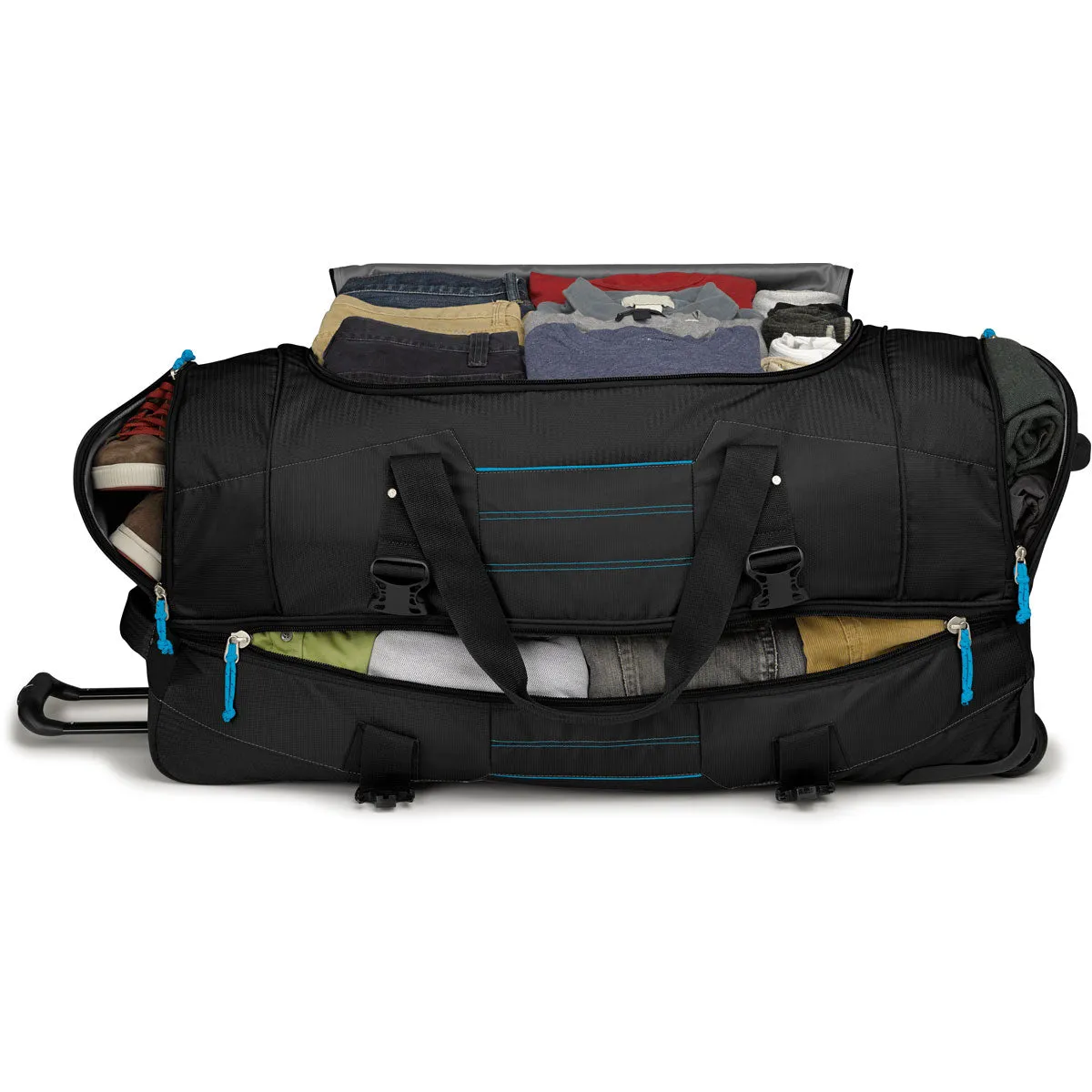 High Sierra Ultimate Access 2.0 36In Wheeled Duffel Drop Bottom Duffel