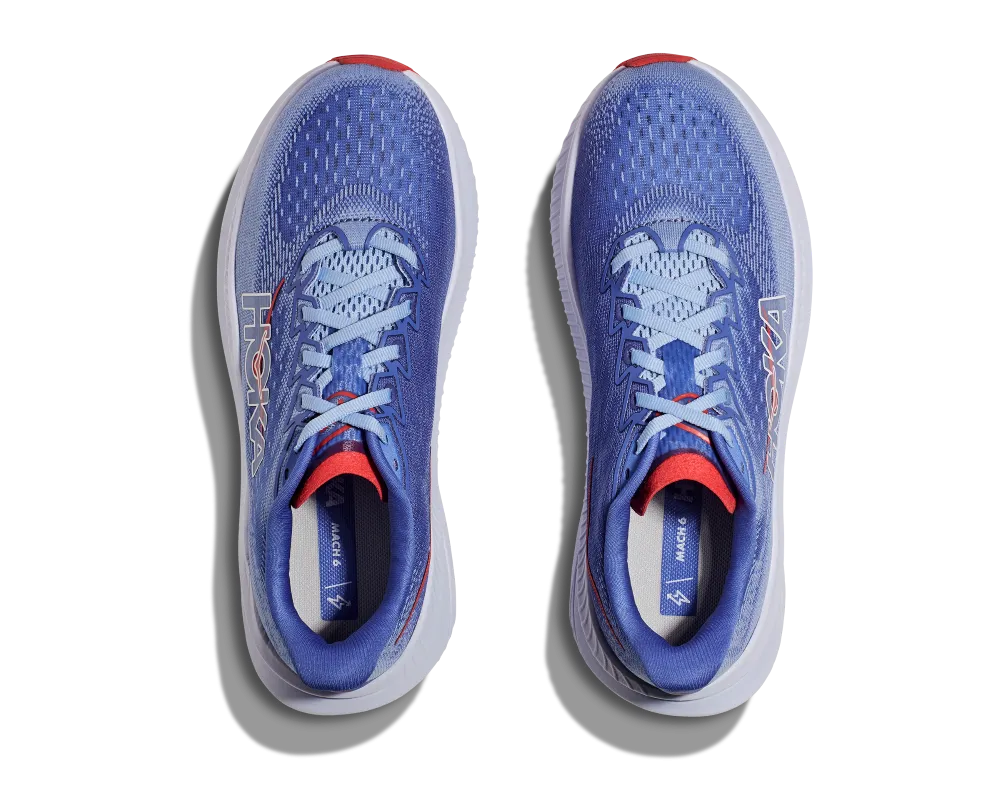 'HOKA' Women's Mach 6 - Mirage / Stellar Blue
