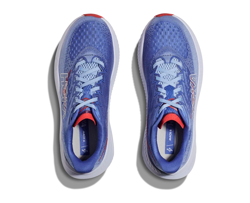 'HOKA' Women's Mach 6 - Mirage / Stellar Blue