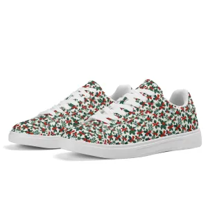 Holly Bow Adult Lightweight Brand Low Top Leather Shoes